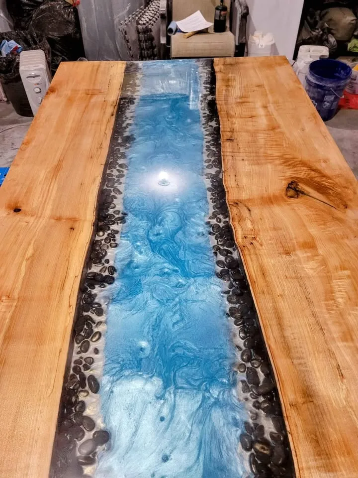 ✨Custom-Made River Tables✨ by Rough Around the Edges Designs