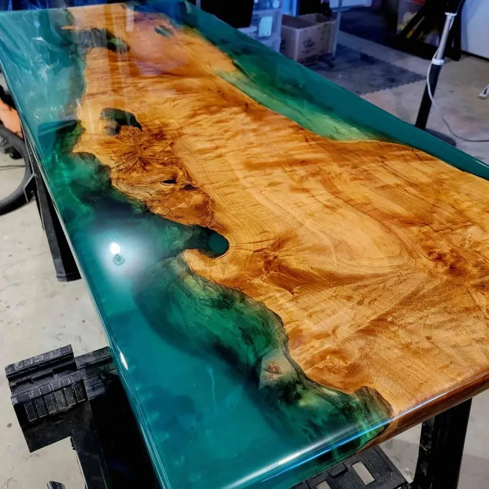 ✨Custom-Made River Tables✨ by Rough Around the Edges Designs image indicator(3)