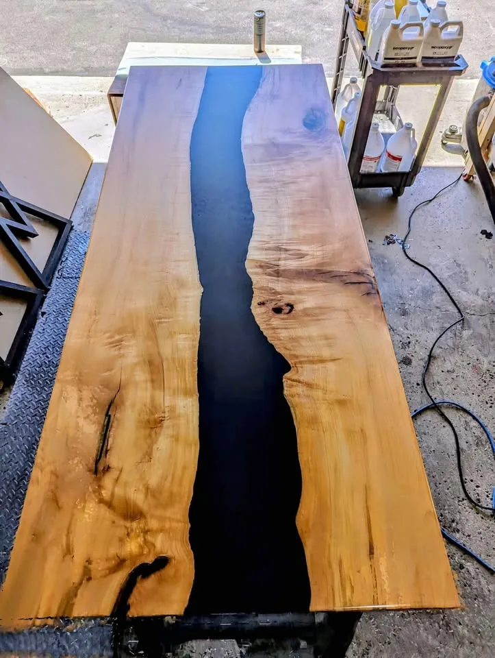 ✨Custom-Made River Tables✨ by Rough Around the Edges Designs image indicator(4)