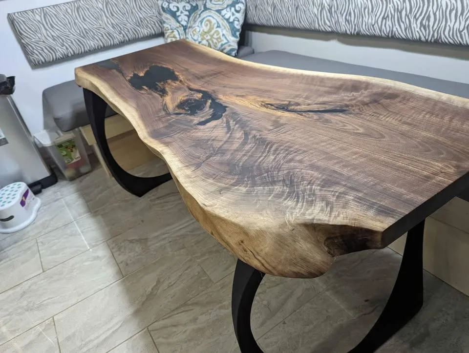 ✨Custom-Made River Tables✨ by Rough Around the Edges Designs image indicator(6)