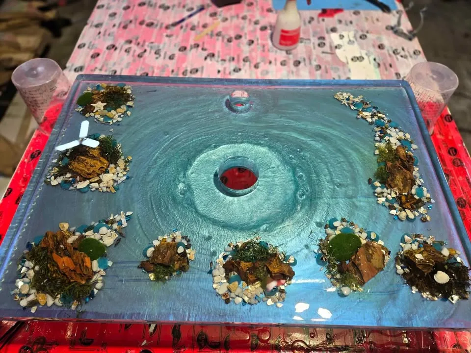 Custom designed vanity and countertops. image indicator(2)