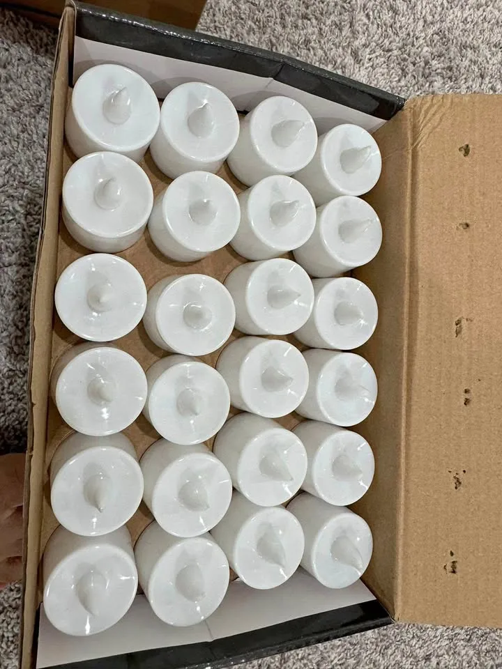 24 pack flameless tea lights - Available for sale thumbnail