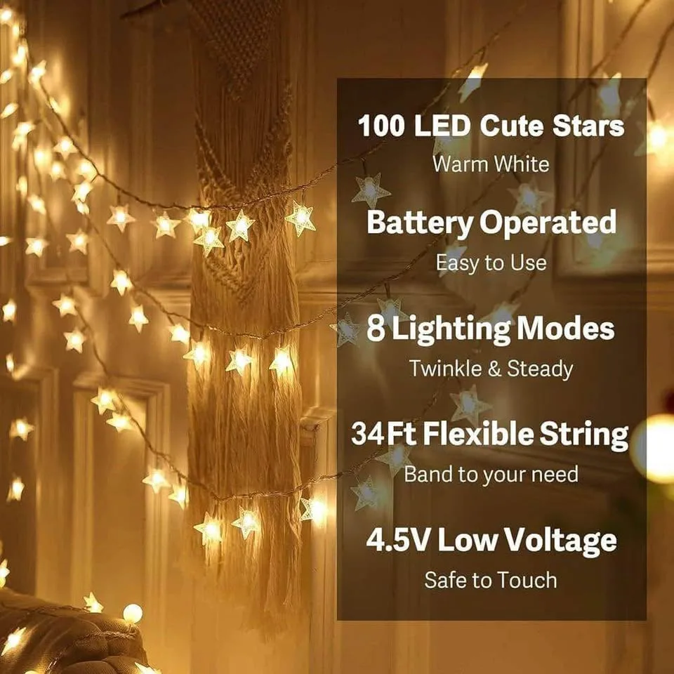 Star lights/Christmas and Holiday lights - Available for sale image indicator(6)