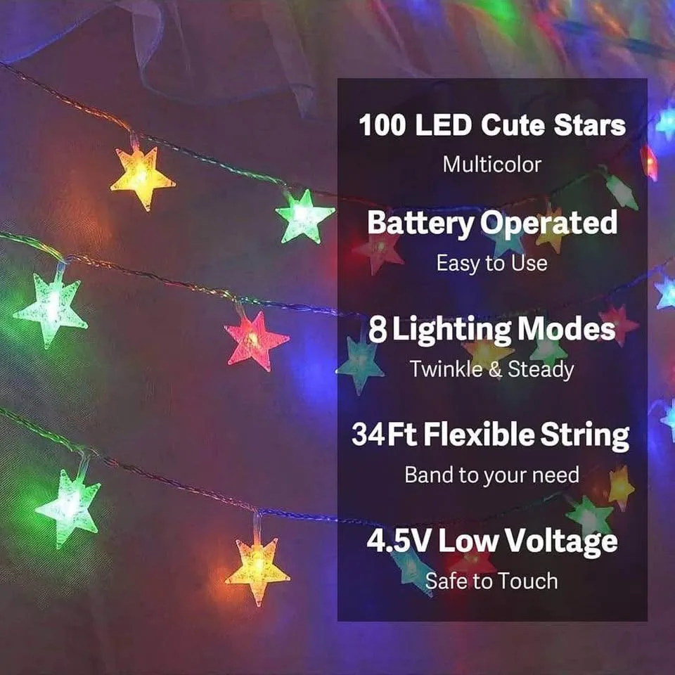 Star lights/Christmas and Holiday lights - Available for sale image indicator(7)