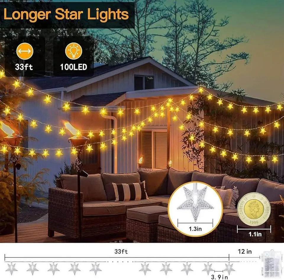 Star lights/Christmas and Holiday lights - Available for sale image indicator(10)