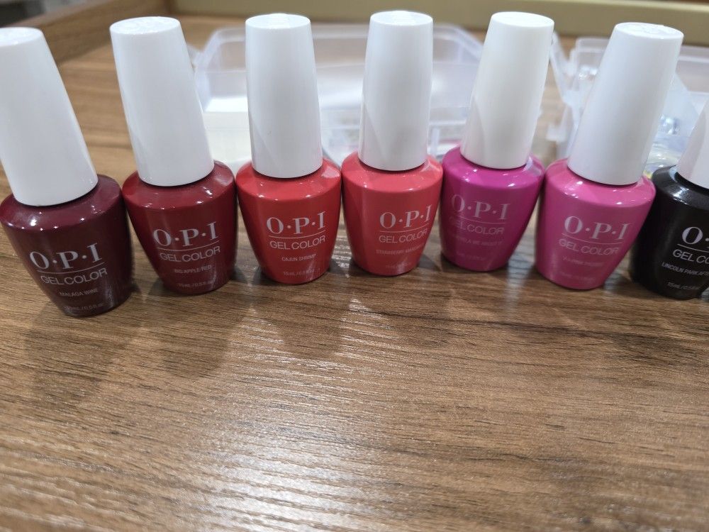 OPI Gel Color 0.5 OZ And Full Box Of Nails Supplies - photo 3