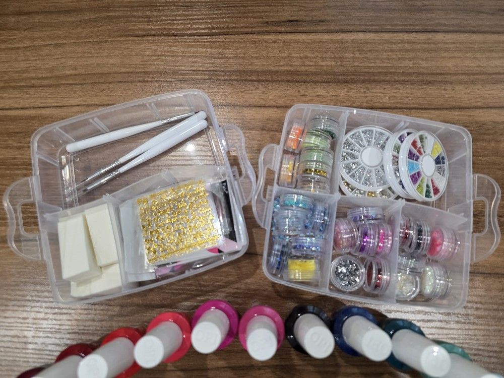 OPI Gel Color 0.5 OZ And Full Box Of Nails Supplies - photo 4