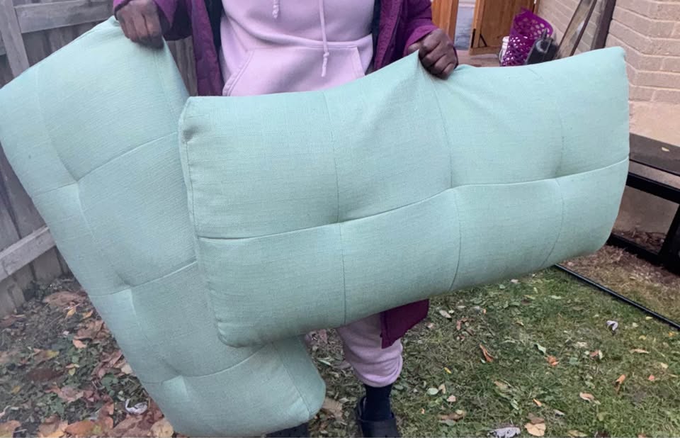 Leons Julian Teal Sofa - photo 4