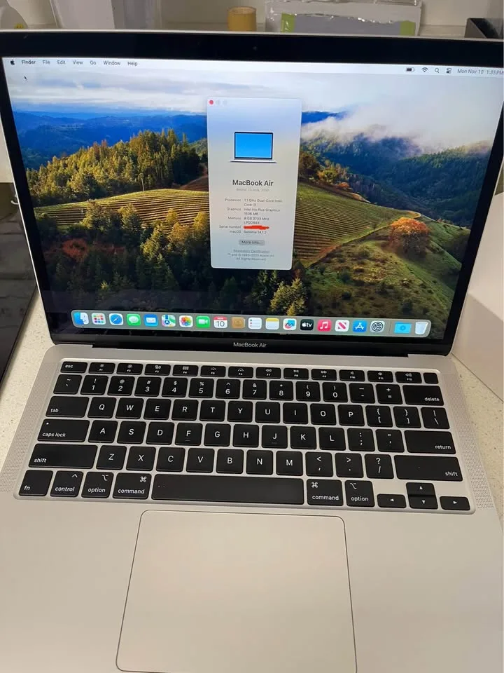 Macbook Air 2020 256GB with Box image indicator(2)