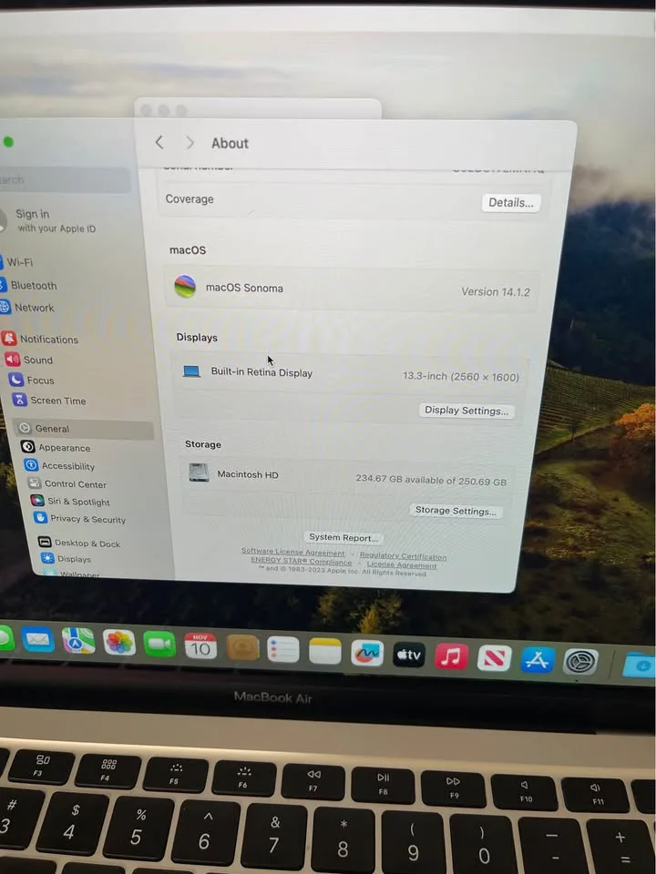 Macbook Air 2020 256GB with Box image indicator(4)