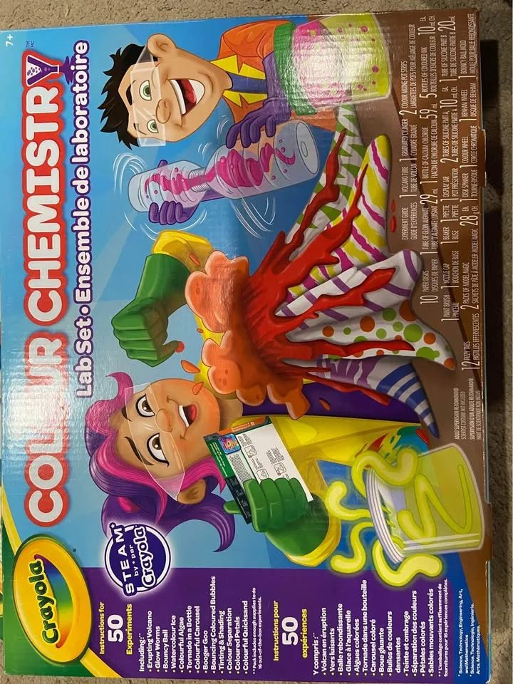 Crayola Kits - Colour Chemistry Lab Kit & Modeling Clay Deluxe K image indicator(2)