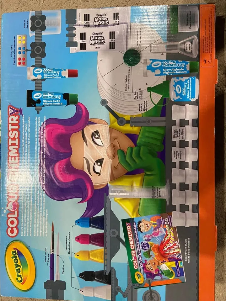 Crayola Kits - Colour Chemistry Lab Kit & Modeling Clay Deluxe K image indicator(3)