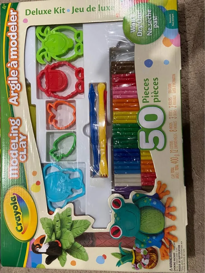 Crayola Kits - Colour Chemistry Lab Kit & Modeling Clay Deluxe K image indicator(4)