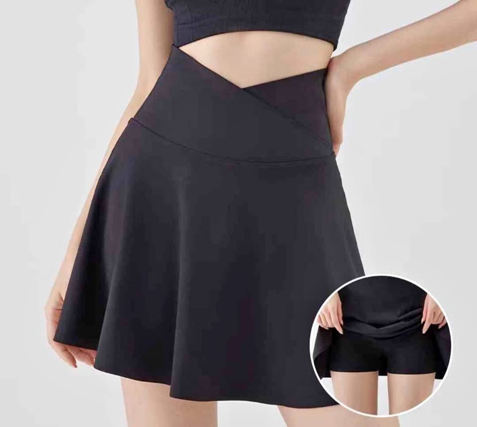 High-Waisted Skort