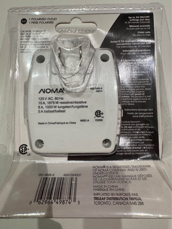 Noma Mechanical Timer - photo 2