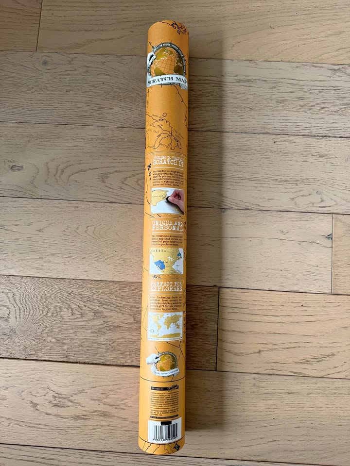 Scratch Travel Map