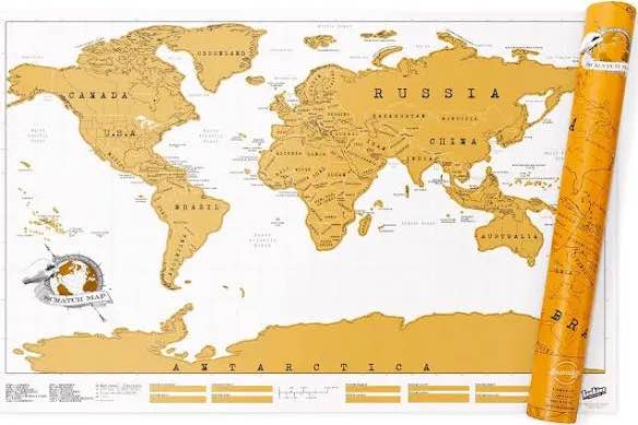Scratch Travel Map - photo 2