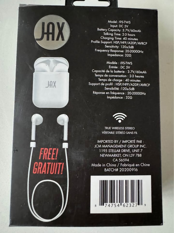 JAX Wireless Headphones - photo 3
