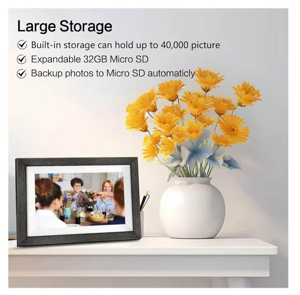 Digital Photo Frame 10.1 Inch image indicator(4)