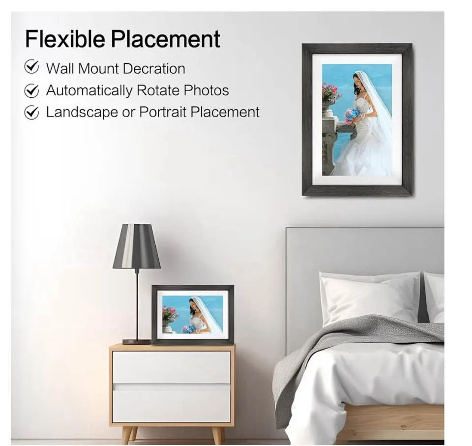 Digital Photo Frame 10.1 Inch image indicator(5)