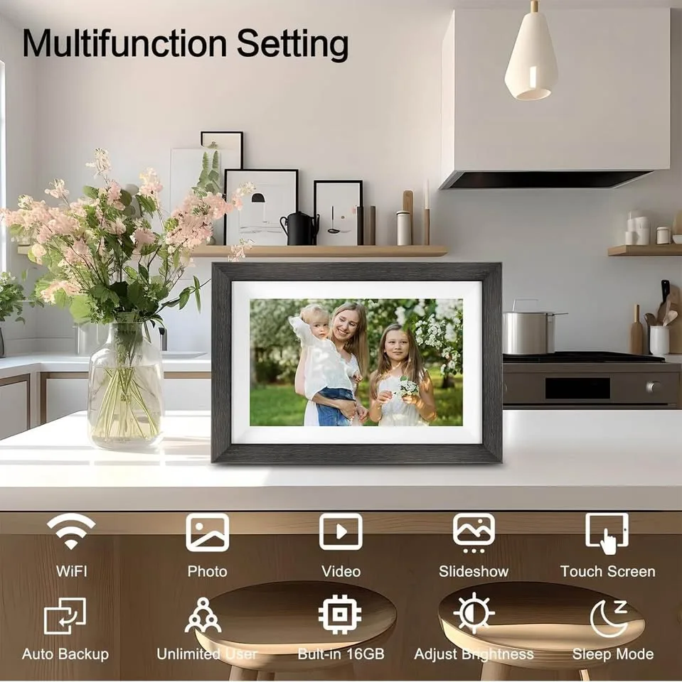 Digital Photo Frame 10.1 Inch image indicator(6)