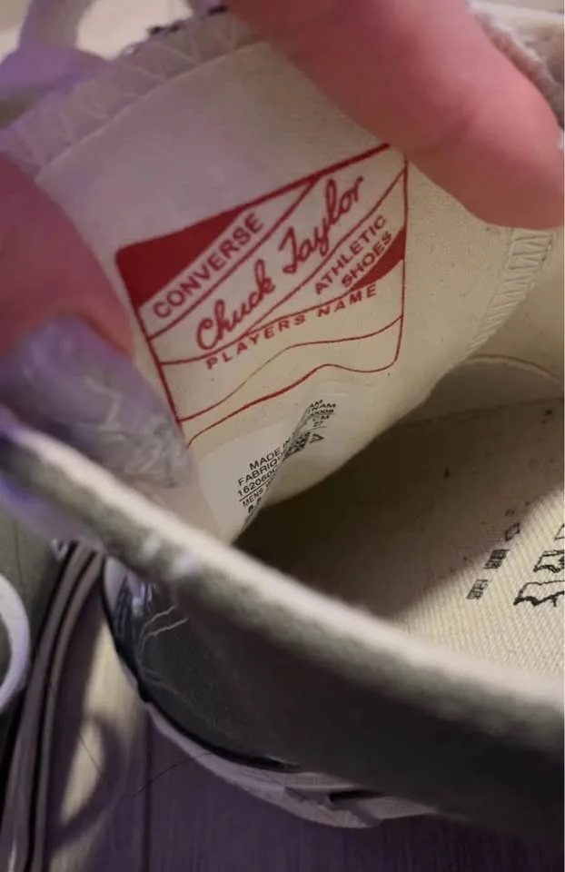 BRAND NEW MENS CONVERSE LOW TOPS DARK GREEN SNEAKERS image indicator(8)