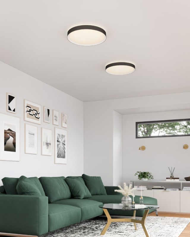 Brand New Kuzco Essex LED Light - Black and White