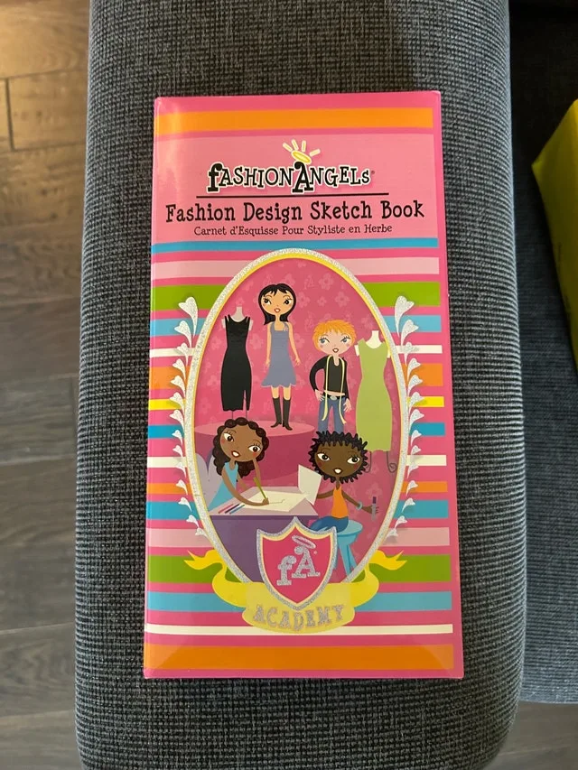 Fashion design sketch book image indicator(3)