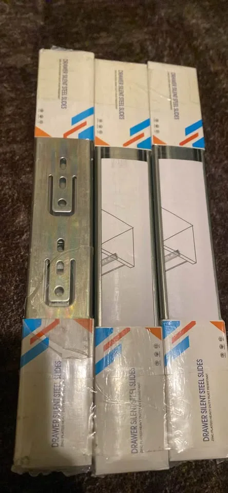 12 inch Drawer Slides 6 Pairs Soft Self Close image indicator(4)