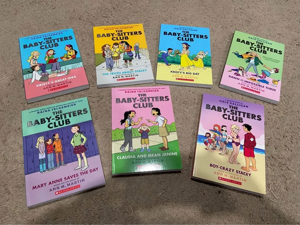 The Baby-Sitters Club & Raina Telgemeier Book Collection image indicator(3)
