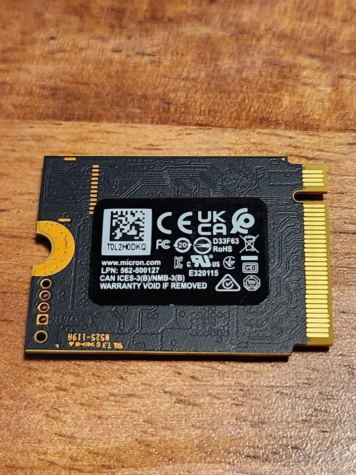 Micron 2500 1TB M.2 NVMe SSD — Brand New / Unused image indicator(2)