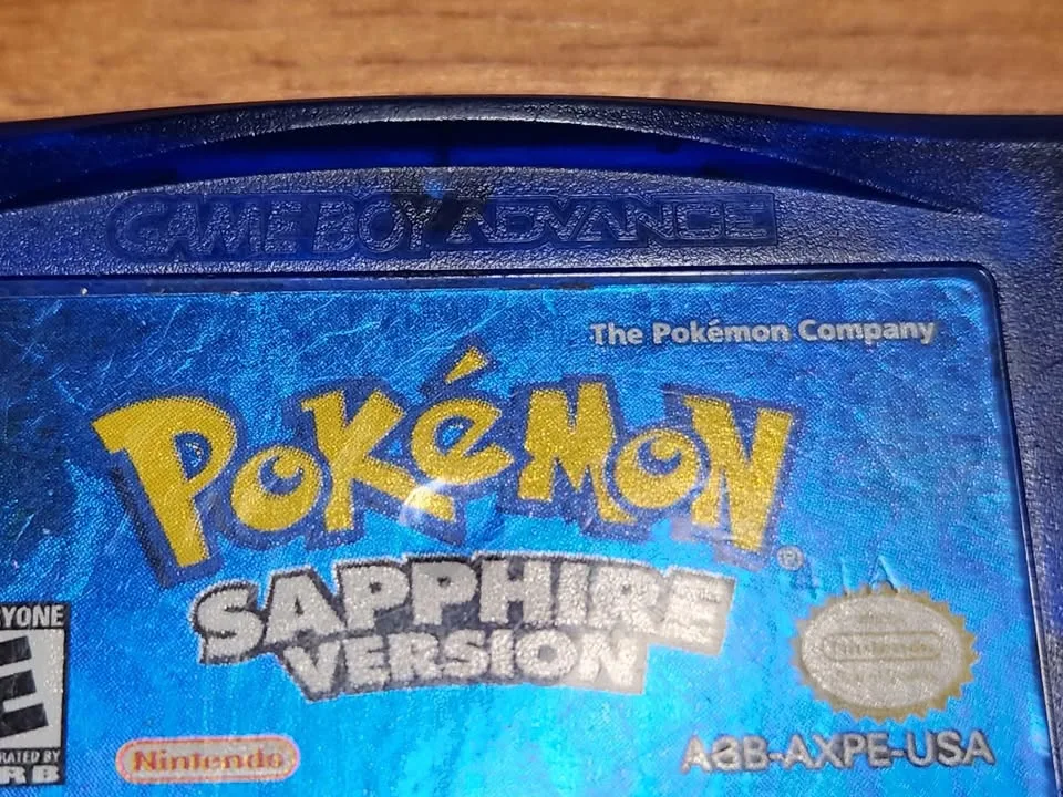 Pokémon Sapphire (GBA) – Dry Battery, Good Condition image indicator(2)