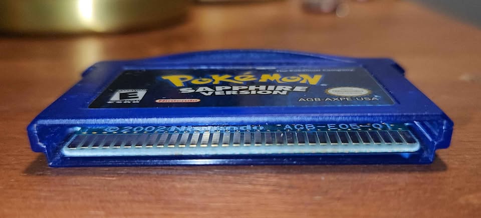 Pokémon Sapphire (GBA) – Dry Battery, Good Condition - photo 4