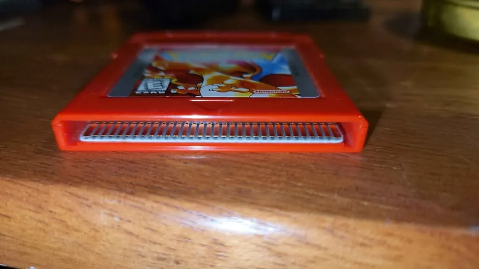 Pokémon Red (Game Boy) – Authentic, Fresh Battery, Light Label W image indicator(3)