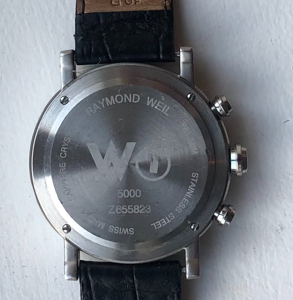 Raymond Weil W1 5000 Men’s Chronograph Watch – Swiss Made - photo 2