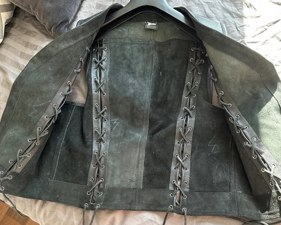 Brand new Priape Men Leather Vest - photo 3