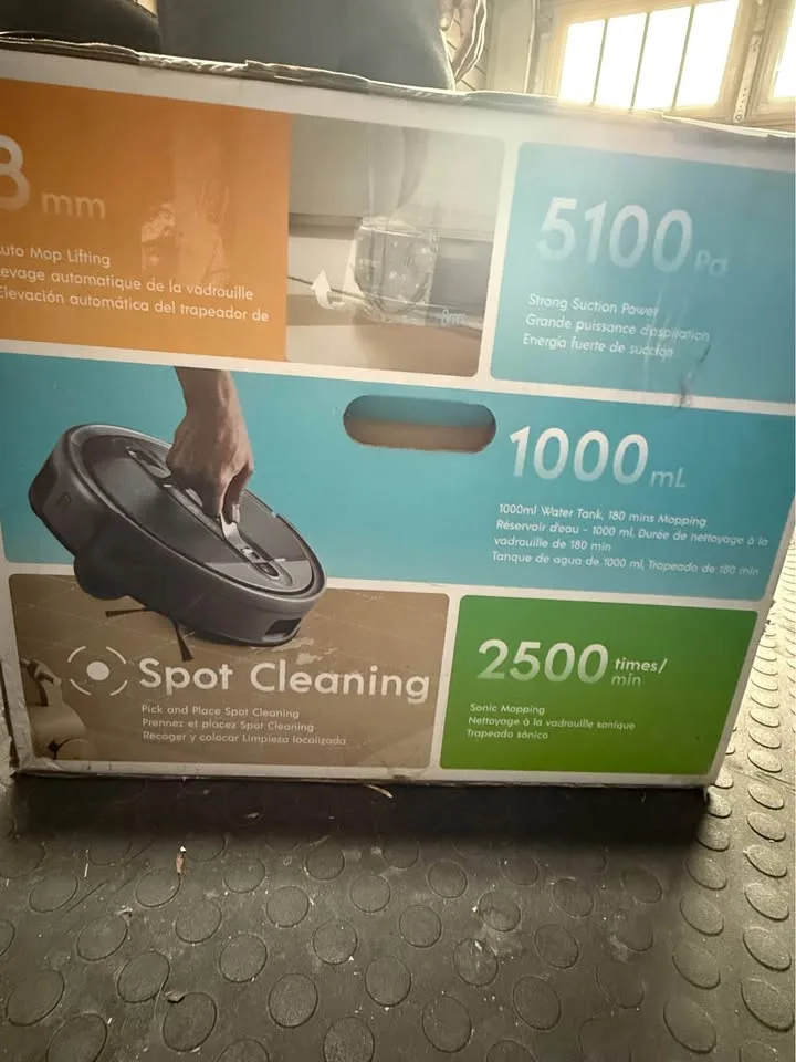 Yeedi by Ecovacs Cube Pro S1 Vacuum and Mop Robot image indicator(2)