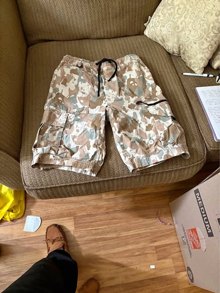 GEORGE Mens Camo Shorts thumbnail