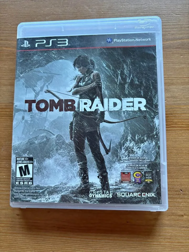 PS3 PlayStation TombRaider Game
