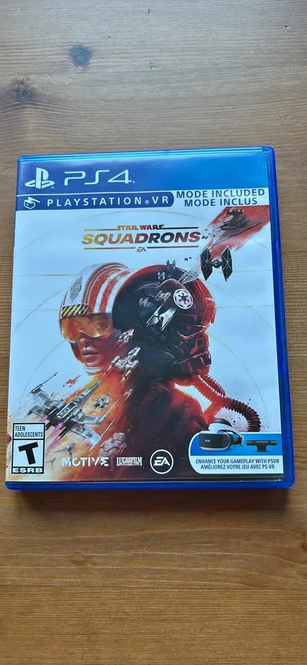 PLaystation PS4 Star Wars Squadrons Video Game