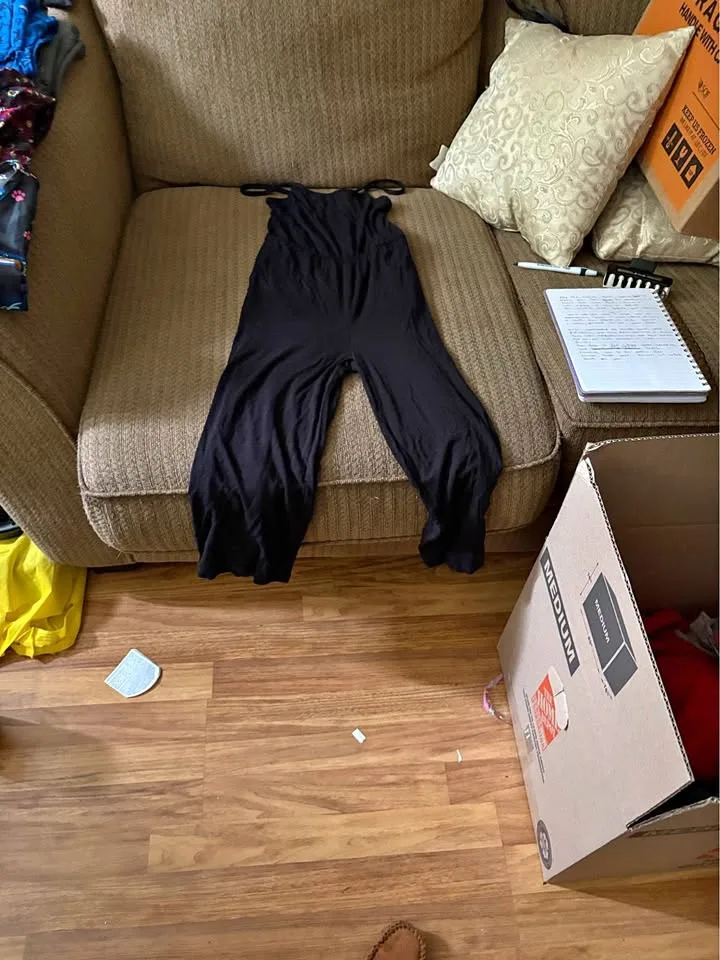 BLACK JUMPSUIT/ROMPER thumbnail