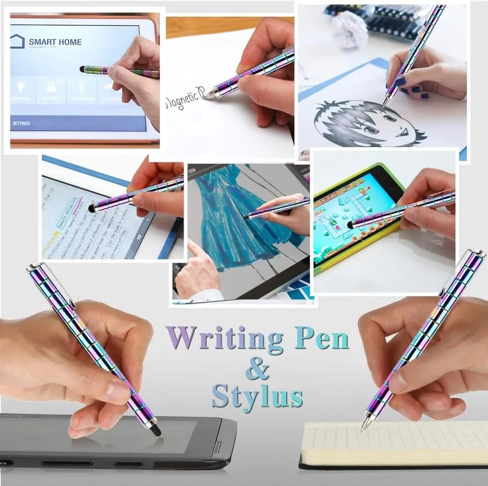 Magnet Figit Pen, Best Gift for Friends (Rainbow) image indicator(3)