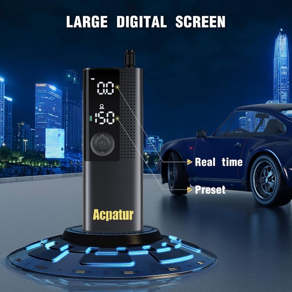 ACPATUR 150 PSI Portable Tire Inflator - photo 3