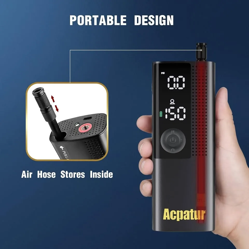ACPATUR 150 PSI Portable Tire Inflator image indicator(4)