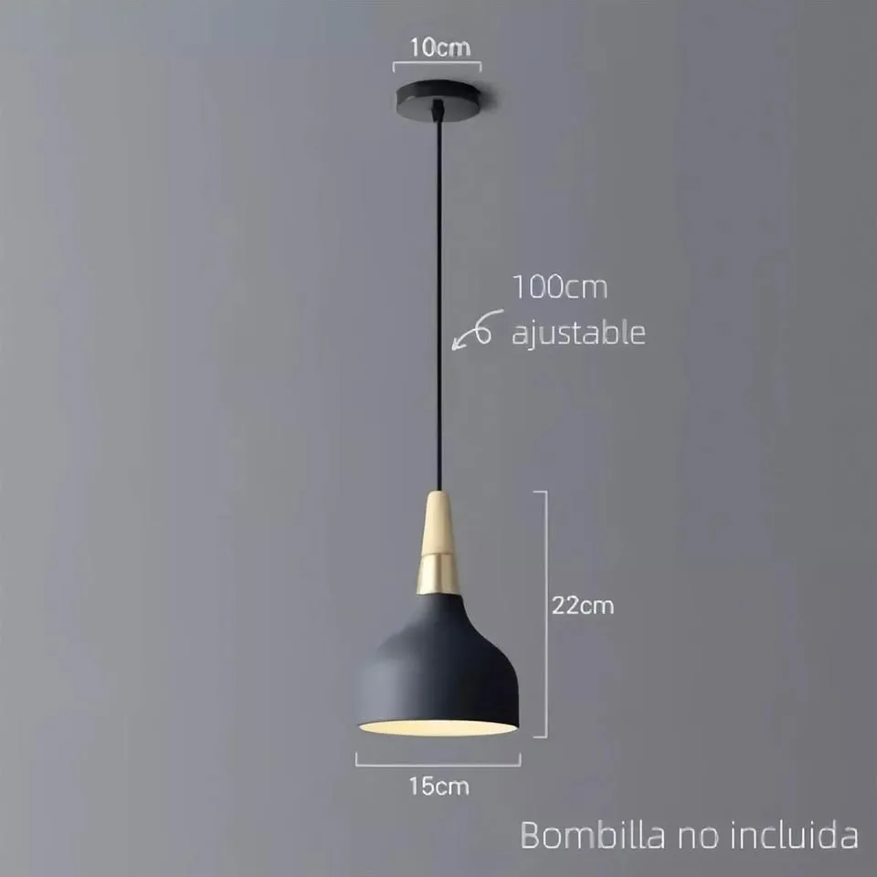 Sleek Black Macarons Chandelier image indicator(8)