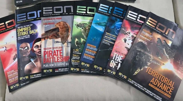 Eon Official Eve Online Magazine Lot