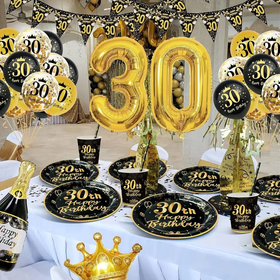 30th Birthday Decorations Party Supplies image indicator(3)