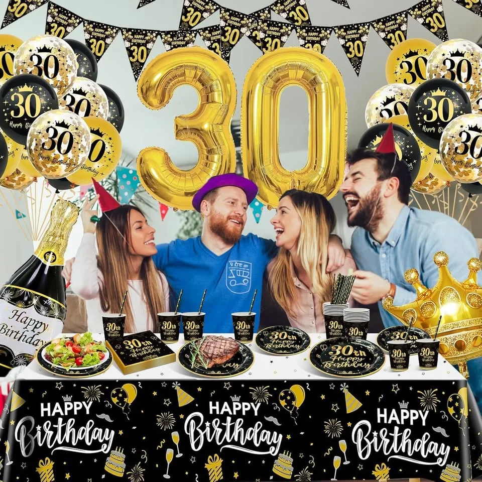 30th Birthday Decorations Party Supplies image indicator(4)