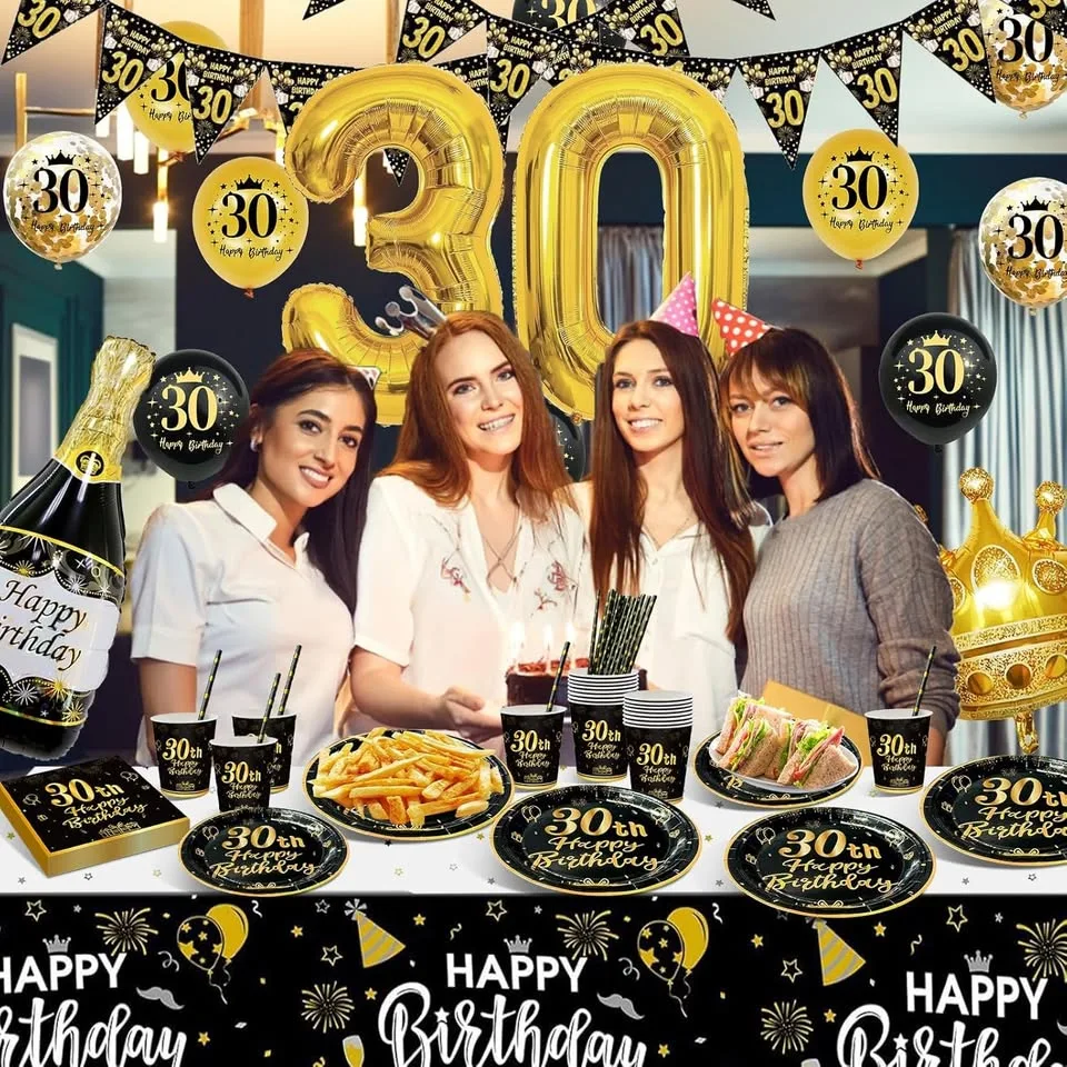 30th Birthday Decorations Party Supplies image indicator(5)