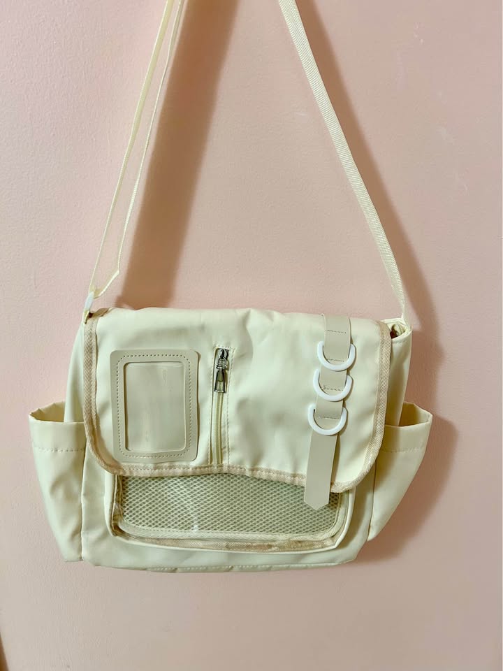 Beige Insert Messenger Bag - photo 2